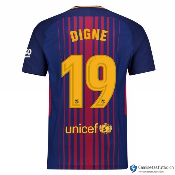 Camiseta Barcelona Primera equipo Digne 2017-18